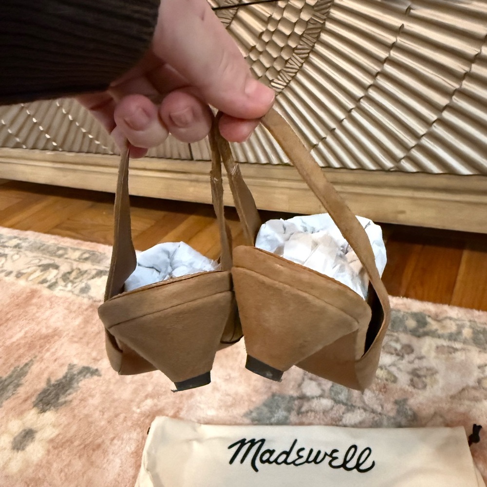Madewell Tan Women's Mules - Picture 5 of 6